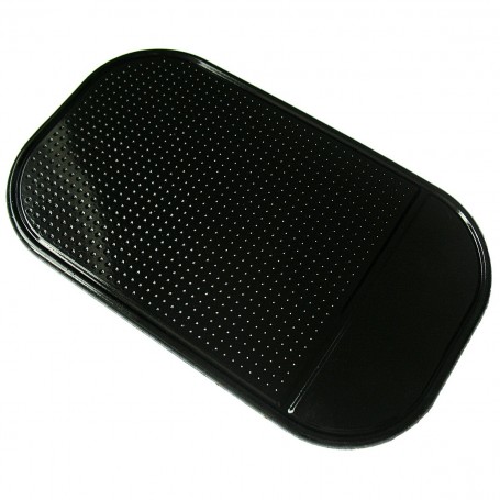 15 cm Demino Voiture intérieur Noir Tableau de Bord Anti-Slip en Silicone Collant Pad Non Slip Mat Téléphone Coin Sunglass Titulaire Noir 11 