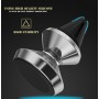ARGENT Support Magnétique Fort 360° Grille Aération pour Galaxy Note 8