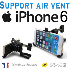 Support Auto Air Vent Grille Aération Apple iphone 6