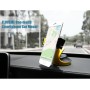 Support Voiture JAUNE NOIR Floveme One-Touch Verrouillage Auto Confort Opérations un main