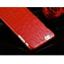 Etui Rouge Motif Alligator Iphone 6 Plus 5.5"