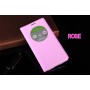 Etui S view Cover ROSE Pour LG G3 Quick Circle