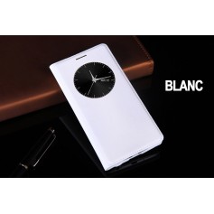 Etui S view Cover BLANC Pour LG G3 Quick Circle