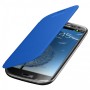 Etui Flip Cover Bleu Ciel Samsung Galaxy S3