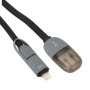 ios Certifié 2in1 Câble Micro USB et Lightning pour iPhone XRS Max Samsung S Note 8 9 Edge