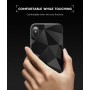 Coque en TPU Noir pour iPhone XR Géométrique Fibre Design Matte Kisscase