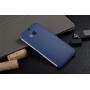 pour HTC M8 One 2 Housse Etui Bleu Motif Point Dot View