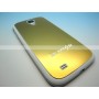  Pour Samsung Galaxy S4 Cache Batterie Alu Brossé Blanc-Or