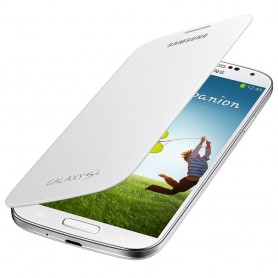 Etui Flip Cover Samsung Galaxy S4 Blanc