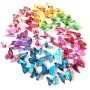 Papillon De 12 Pièces 3D Stickers BLANC 2 Décoration Butterfly 3d