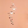 Papillon De 30 Pièces 3D Stickers Acrylique Miroir Décoration Butterfly 3d