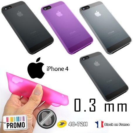 Apple iphone 4 Housse Etui Extra Fin 0,3 mm A1332