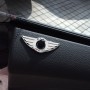 Lot 2x Sticks Badge 3D Métal I LOVE MINI BMW MINI Cooper Porte button