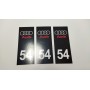 Stickers Plaque d’immatriculations Audi Promo Ref90