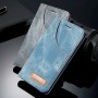 Housse Etui BLEU Tissu Jeans Denim pour Apple iPhone 7 PLUS FLOVEME