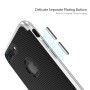 Pour iPhone 7 KISSCASE Ultra Fin Carboné Fiber Design Coque ARGENT