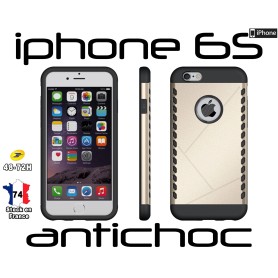 Coque iPhone 6s Doré Slim Armor Robuste Hybride Housse Antichoc