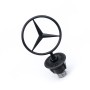 Capot Étoile Emblème Noir Mat pour Mercedes-Benz W211 S211 Classe E A2108800186