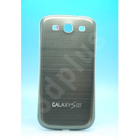 Batterie Cache Alu Brossé Gris Samsung Galaxy S3