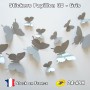 12 Pièces 3D Stickers Papillon 26 Couleur Décoration Maison