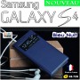 Bleu Nuit Etui S-View Cover Samsung Galaxy S4 i9505 Film HD Offert