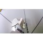 Argent 100 Pièces 3x2 cm 3D Stickers Papillon Acrylique Décoration Maison 3d
