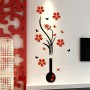Stickers 3d Cristal Acrylique Vase 100x46 cm Décorations Mural Maison Qualité  