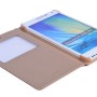 Housse Etui Flip S view Bleu Nuit Samsung Galaxy A7 Veille Auto Smart Case Cover