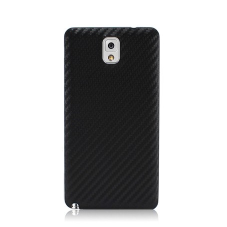 Batterie Cache Arriéré Fibre Carbone Noir Samsung Galaxy Note 3