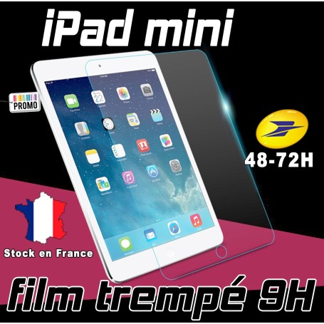Film de protection Ecran Verre Trempé renforcé Apple iPad Mini Film tempered ipad mini 4g