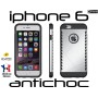 Coque iPhone 6 Argent Slim Armor Robuste Hybride Housse Antichoc