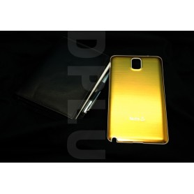 Batterie Cache Alu Brosse Samsung Galaxy Note 3 Doré