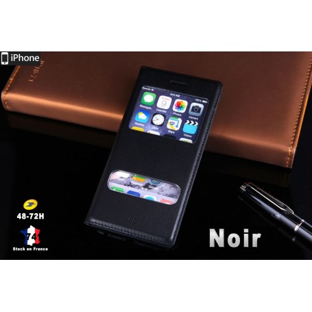 Housse Etui Flip Smart View Cover iPhone 6S 6 Port Offert